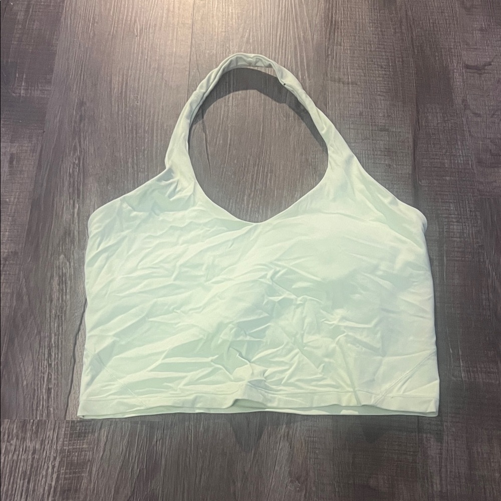 lululemon athletica green align halter Tank